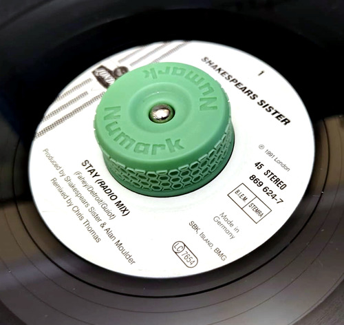 Adapter Para Disco Vinilo De 7 Pulgadas.. 45 Rpm Agua