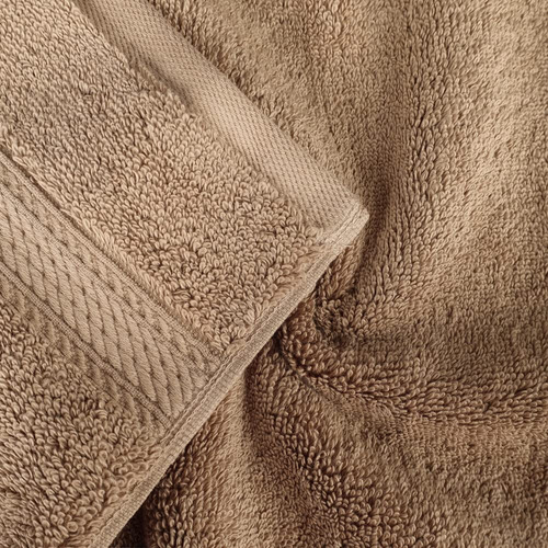 Juego De Toallas De Algodón Egipcio Latte 6 Piezas 33 X 33 C