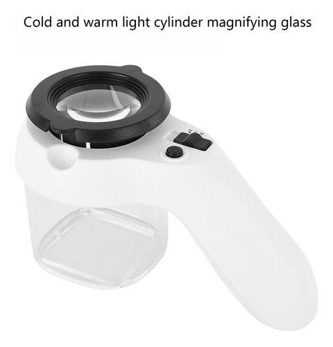 Lupa Para Visor De Insectos Con 9 Led Y Mango, Lupa G