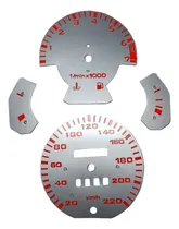 Comprar Cuadrante Calco Tablero Tuning Vw Gol Viejo Jaeger 220km