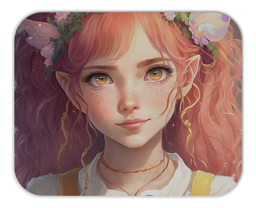 Mouse Pad Em Tecido - Anime Girl - Fada