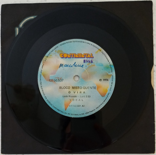 Vinil Bloco Misto Quente (secos E Molhados) O Vira - Psycho