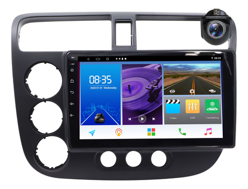 Coche Estéreo Android Para Honda Civic 01-05  Hd 1280x720