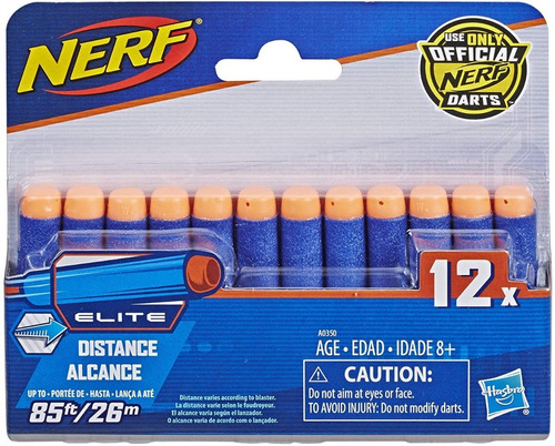 Nerf Elite N-strike Dardos 12pack Repuestos Original