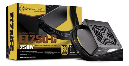 Silverstone Tek 750w 80 Plus Gold Fixed Cable Supply Com Cab
