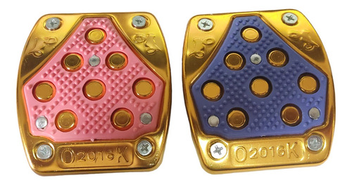 Capa De Proteção Pedal Freio Alumínio Moto Bros Titan Fan