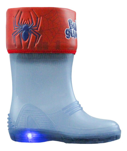 Botas Lluvia Niño Bubble Gummers® Tyson Spider Luces 14 A 21