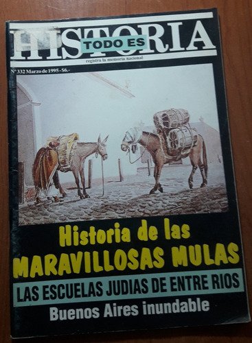  Revista Todo Es Historia N°332   Marzo De 1995