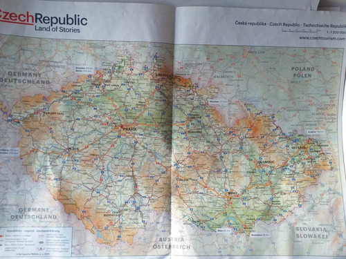 Lamina De Praga Para Encuadrar. Plano Con 3 Fotos (Usado)