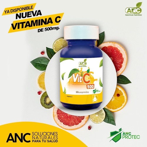 Anc - Vitamina C 500 Mg X60 Comprimidos