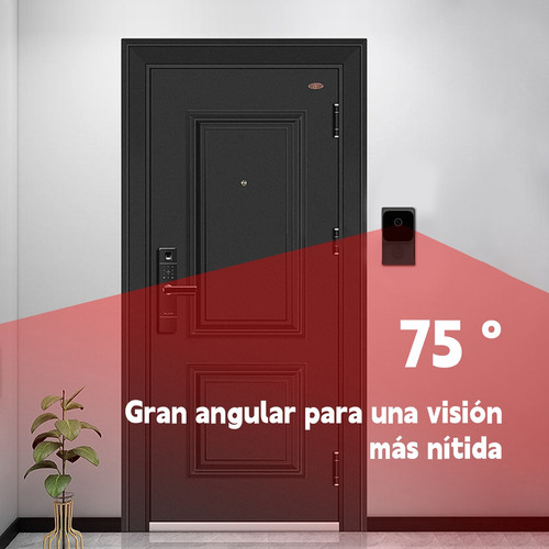 Timbre Inalámbrico Hd Cámara Impermeable Visión Nocturna