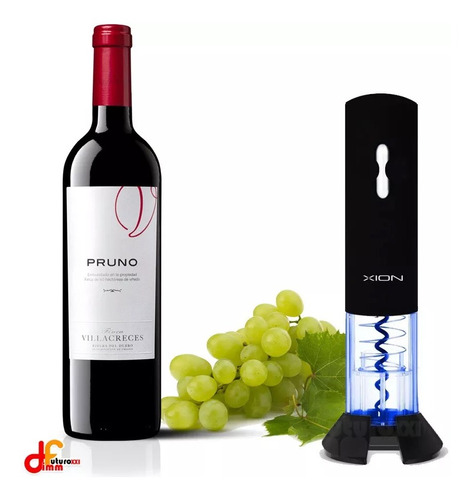 Descorchador De Vinos Recargable Xion Luz Led Dimm