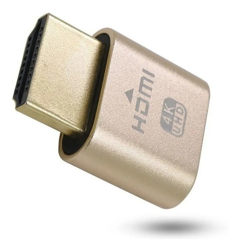 Imagen 2 de 4 de Hdmi Hdtv Dummy Plug 4k Display Emulador Rtx 3060 Compatible