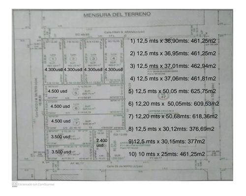 Imagen 7 de 7 de Terreno - San Martin Norte