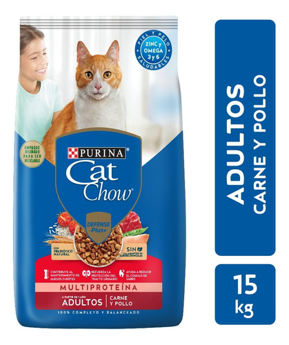 Cat Chow Adulto Carne 15 Kg