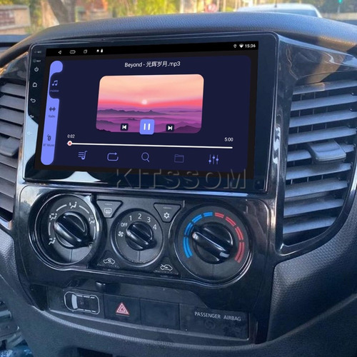 Central Multimídia Mitsubishi L200 Triton Android 9