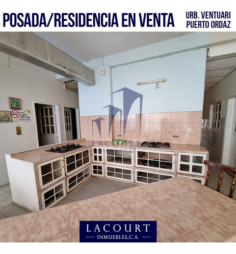 En Venta. Posada - Residencia De 20 Habitaciones A Pie De Calle - Ubicada En La Urb. Ventuari - Puerto Ordaz #vd