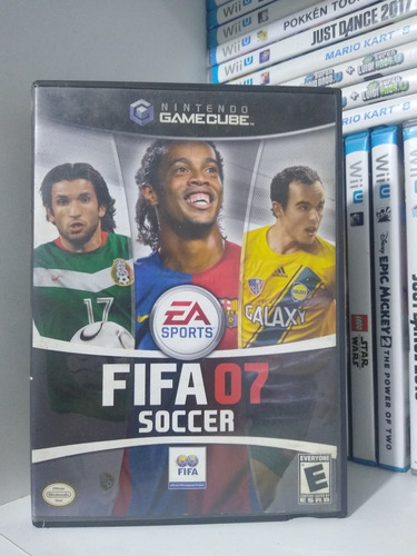 Juego Nintendo Gamecube Fifa 07 Soccer, Compatible Con Wii 