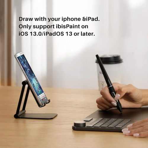 Huion Inspiroy Keydial Kd200 Bluetooth 5.0 Con Teclado Dial