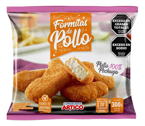 Formitas De Pollo - Congelados Artico