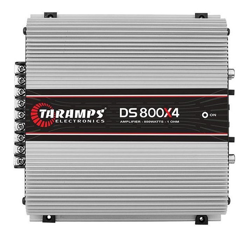 Modulo Taramps Ds800 800w Rms 4 Canais 1 Ohm Som Automotivo