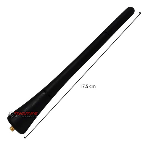 Imagem 2 de 3 de Haste Antena Universal Honda City New Fit Crv Civic Hrv