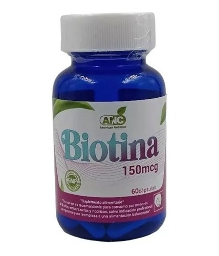 Anc - Biotina 150 Mcg 60 Cápsulas