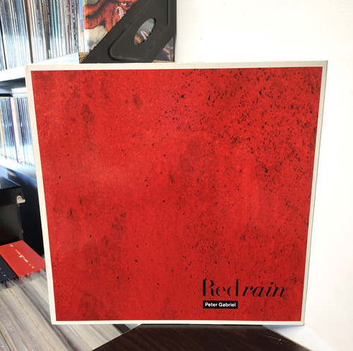 Peter Gabriel Red Rain Vinilo Uk Maxi 12  1987 Impecable