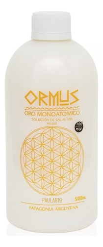 Ormus 500ml Original Oro Monoatómico