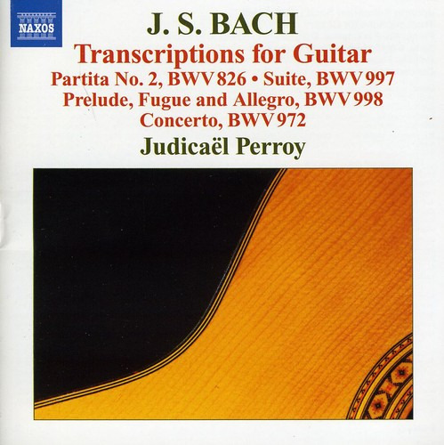 Transcripciones De J.s./perroy Bach Para Cd De Guitarra