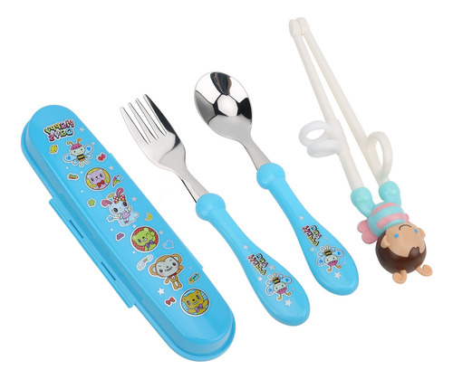 Utensilios Para Comer Para Niños Cuchara Tenedor Palillos Se