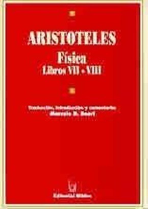 Fisica Libros V I I - V  I I I  Aristoteles Boeri