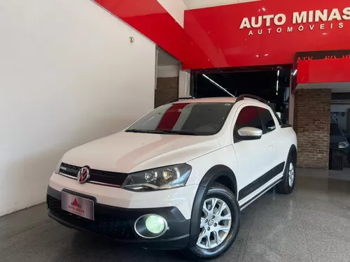 Comprar Picape Volkswagen Saveiro 1.6 16v G6 Cross Cabine Estendida Flex  Branco 2017 em Ribeirão Preto-SP