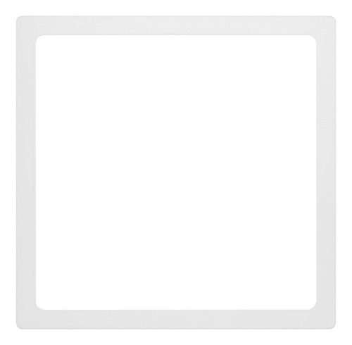 Kit 9 Led Painel Plafon De Led 18w Sobrepor Quadrado Frio