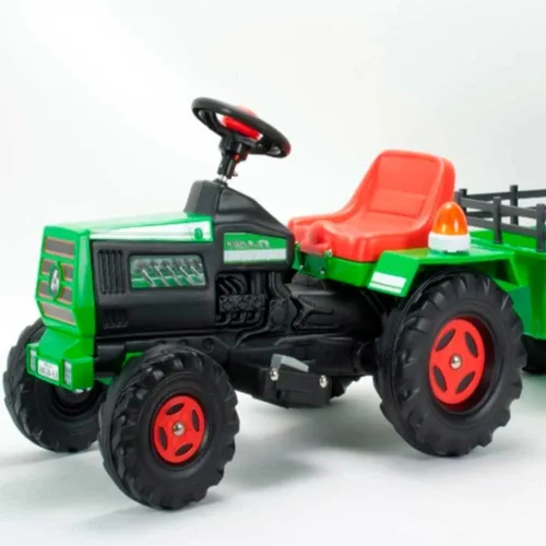 Montable eléctrico injusa tractor con remolque 6 volts sales