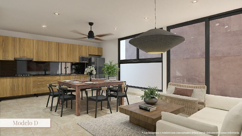 Imagen 1 de 19 de Departamento En Venta Privada Hómu, Temozón Norte *mod. D*