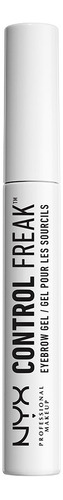 Fijador De Cejas Control Freak Gel Nyx Color Transparente