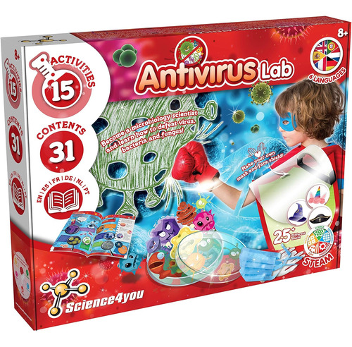 Science4you - Laboratorio Antivirus Juego De Experimentos