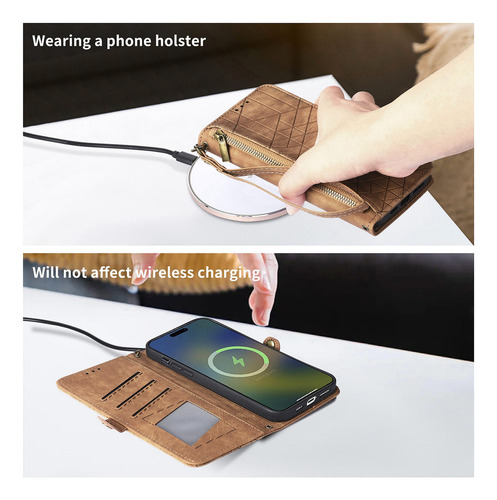 Funda De Piel Tipo Cartera Para Honor X8c X8b X8a