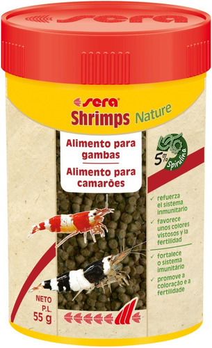 Sera Shrimps Nature 55gr Gambas