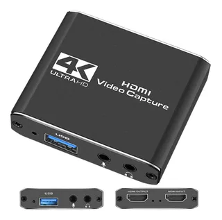 Capturadora De Video 4k Hdmi Usb3.0 Hd Ps5/ Ps4/ Xbox Switch