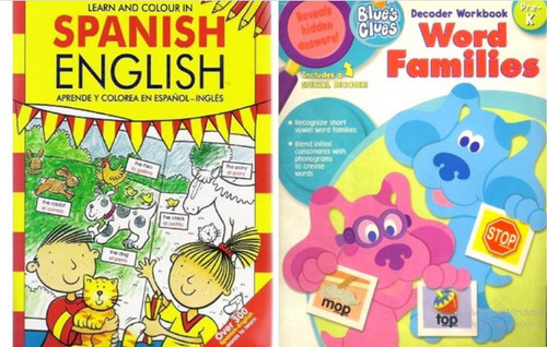 Pack X 2 Aprende Ingles Packx2 Word Families Español Ingles