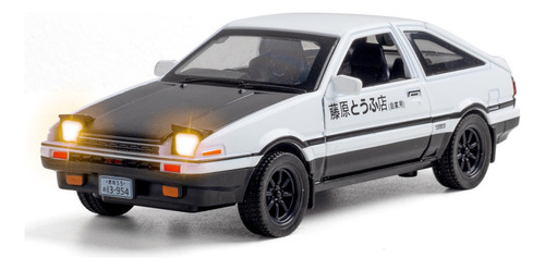 1:32 Con Luces Y Sonido Toyota Ae86 Miniatura Model Metal