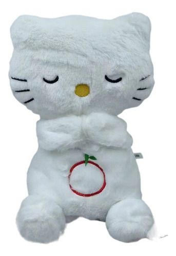 Presente Infantil Para Dormir Do Gato Respirando Branco