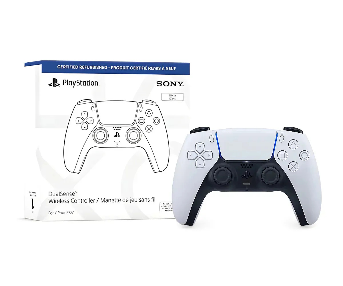 Control Inalámbrico Dualsense Ps5 Blanco Certificado Por Sony