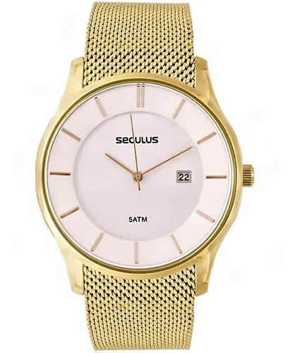 Relógio Feminino Seculus 20430gpsvda4 Barato Original