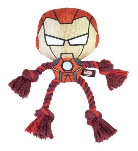 Juguete Para Perros Cuerda Dental Avengers Iron Man 