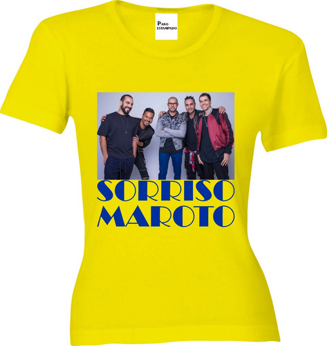 Camiseta, Baby Look, Regata Ou Almofada Sorriso Maroto 03