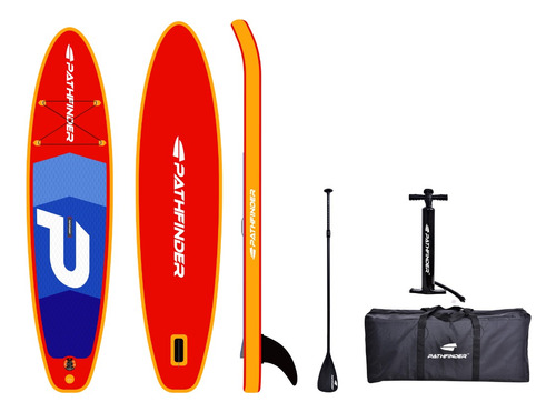Stand Up Paddle Inflable 10´ /  Las Olas Red&blue