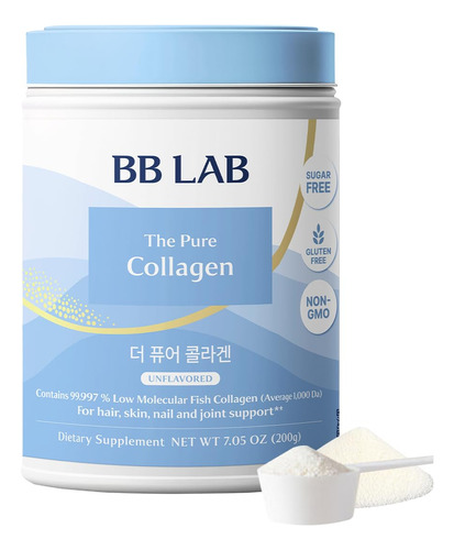 Bb Lab The Pure Collagen, Polvo De Colageno De Pescado Bajo
